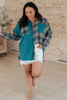 Tied for Time Thermal Plaid Button Up