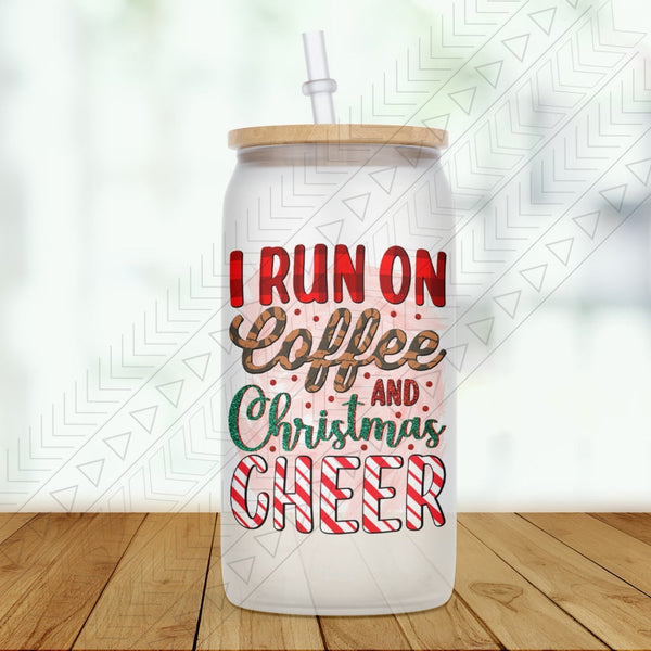 Coffee & Christmas Cheer Glass Can