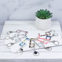 Touchless Hands Free Acrylic Tool Keychain