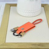 Key Chain with iPhone Charging Cable