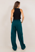 PREORDER: Ponte Stretch Cargo Pants In Five Colors