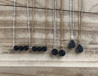 Essential Oil Lava Stone Necklaces